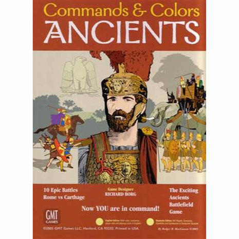 Command & Colors Ancients EN – strategisch bordspel – 2 spelers