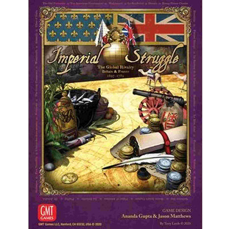 Imperial Struggle EN – strategisch bordspel – 2 spelers