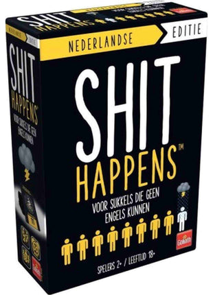 Shit Happens - Voor Sukkels Die Geen Engels Kunnen – party kaartspel – 2 tot 4 spelers