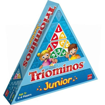 Dit is een foto van het spel Triominos Junior te koop bij Speldorado Spellenwinkel Delft