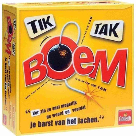 Tik Tak Boem – gezellig kaartspel – 2 tot 4 spelers