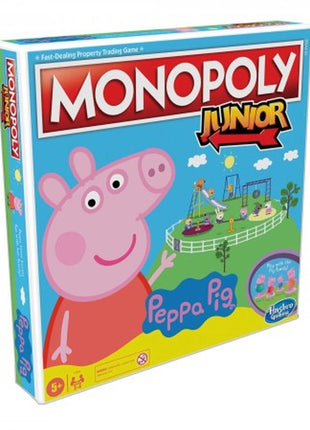 Monopoly Junior - Peppa Pig – bordspel voor kinderen Vanaf 5 jaar