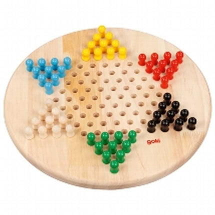 Dit is een foto van het spel Halma Spel (Hout) te koop bij Speldorado Spellenwinkel Delft