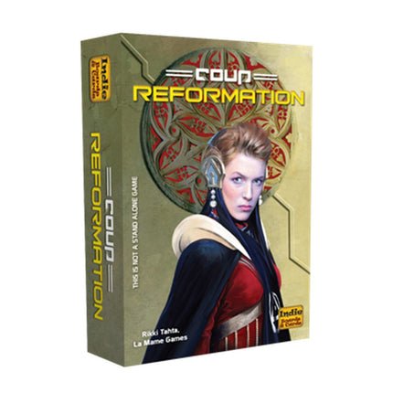 Dit is een foto van het spel Coup Reformation 2nd Ed EN te koop bij Speldorado Spellenwinkel Delft