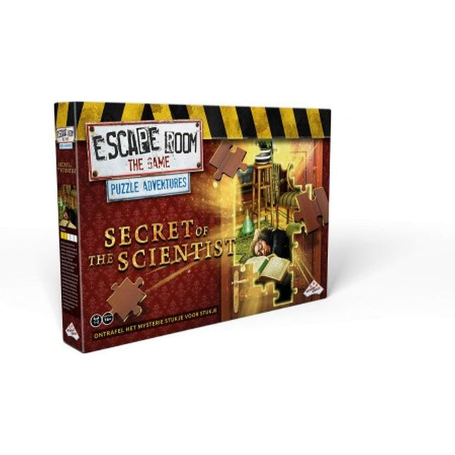 Dit is een foto van het spel Escape Room The Game Puzzle Adventures Secret Of The Scientist te koop bij Speldorado Spellenwinkel Delft