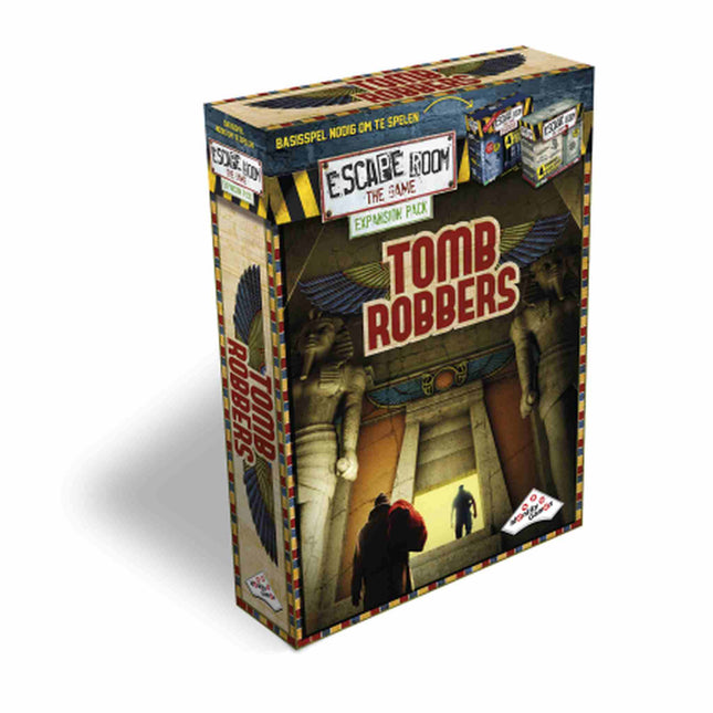 Dit is een foto van het spel Escape Room Uitbr. Tomb Robbers te koop bij Speldorado Spellenwinkel Delft