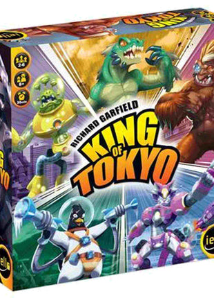 Dit is een foto van het spel King of Tokyo 2.0 NL te koop bij Speldorado Spellenwinkel Delft