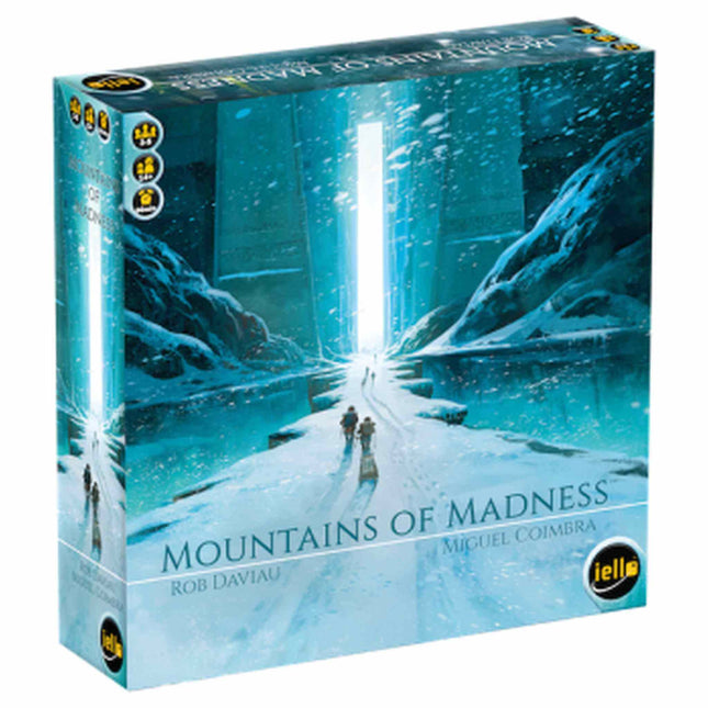 Dit is een foto van het spel Mountains Of Madness te koop bij Speldorado Spellenwinkel Delft