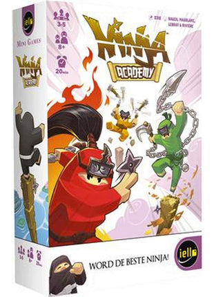 Ninja Academy - EN – gezellig kaartspel – 3 tot 5 spelers
