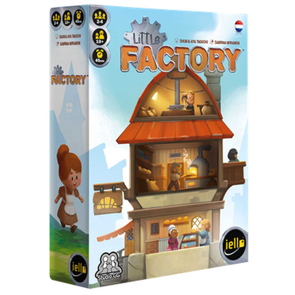 Dit is een foto van het spel Little Factory - EN te koop bij Speldorado Spellenwinkel Delft
