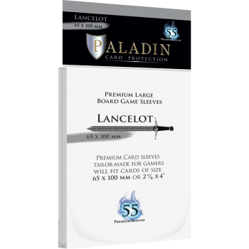 Lancelot Premium Large 65X100 (55 Sleeves) - Lan-Clr- Paladin