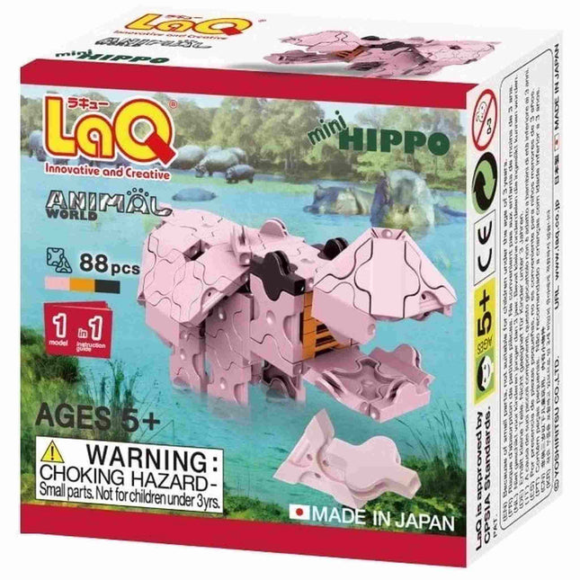 Laq Animal World Mini Hippo, LAQ-006004 van Waloka te koop bij Speldorado !