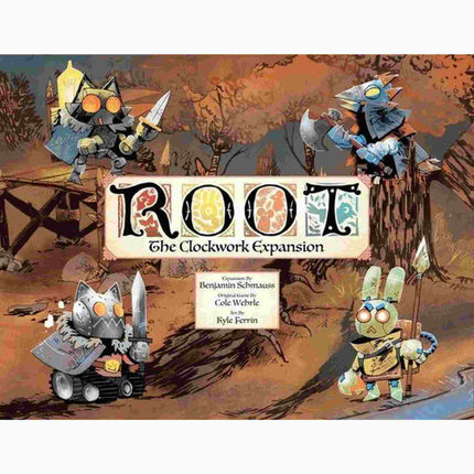 Dit is een foto van het spel Root The Clockwork Expansion EN te koop bij Speldorado Spellenwinkel Delft