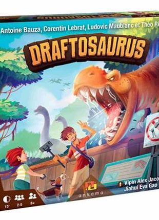 Draftosaurus – gezellig bordspel – 2 tot 4 spelers