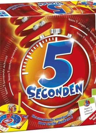 5 Seconden – party bordspel – 3 tot 5 spelers