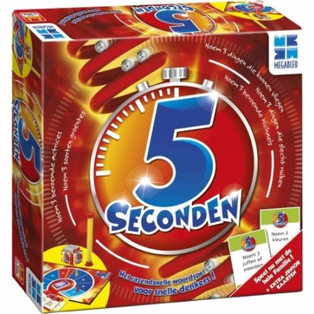 Dit is een foto van het spel 5 Seconden te koop bij Speldorado Spellenwinkel Delft