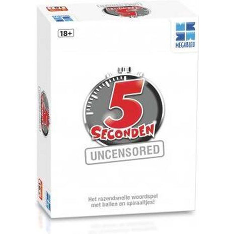 5 Seconden Uncensored – party bordspel – 3 tot 5 spelers