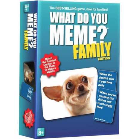 What Do You Meme Family – party kaartspel – 3 tot 5 spelers