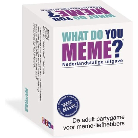 What Do You Meme Nederlandse Uitgave – party kaartspel – 3 tot 5 spelers