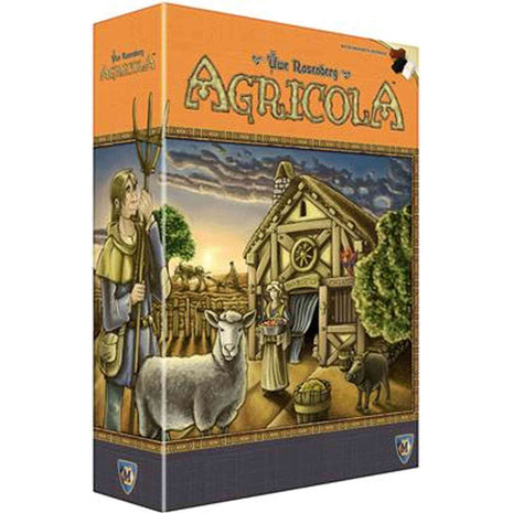 Agricola Base Game EN – strategisch bordspel – 1 tot 5 spelers