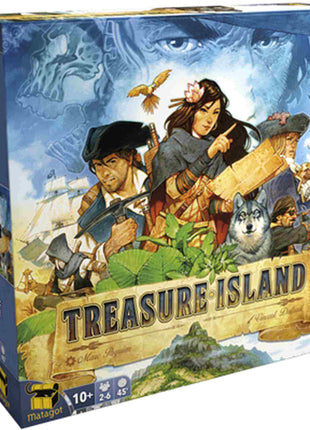 Dit is een foto van het spel Treasure Island EN te koop bij Speldorado Spellenwinkel Delft