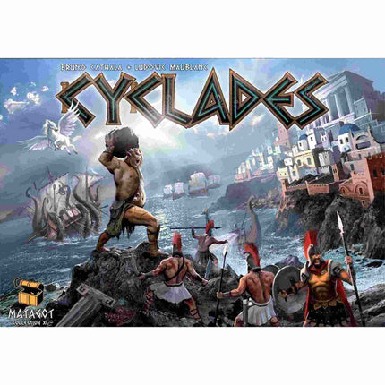 Dit is een foto van het spel Cyclades - Matagot EN te koop bij Speldorado Spellenwinkel Delft