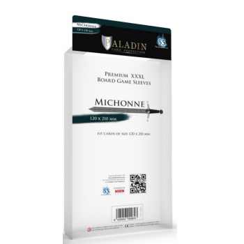 Dit is een foto van het spel Michonne Premium Xxxl 120X210Mm (55 Sleeves) te koop bij Speldorado Spellenwinkel Delft