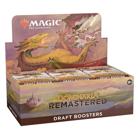 Dit is een foto van het spel Dominaria Remastered collector Booster- Magic The Gathering te koop bij Speldorado Spellenwinkel Delft