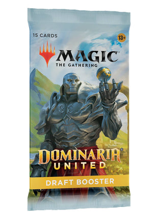 Dit is een foto van het spel Dominaria United booster  - Magic The Gathering te koop bij Speldorado Spellenwinkel Delft