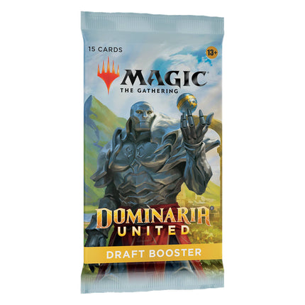 Dit is een foto van het spel Dominaria United booster  - Magic The Gathering te koop bij Speldorado Spellenwinkel Delft