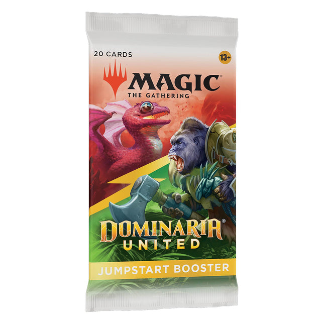 Dit is een foto van het spel Dominaria United Jumpstart booster - Magic The Gathering te koop bij Speldorado Spellenwinkel Delft