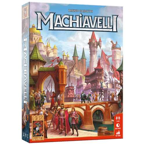 Dit is een foto van het spel Machiavelli te koop bij Speldorado Spellenwinkel Delft