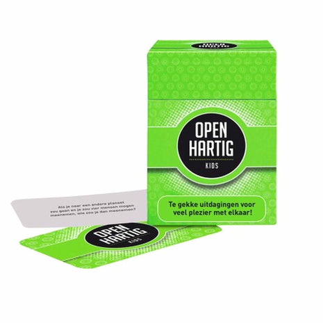 Openhartig Kids – party kaartspel – 2 tot 6 spelers