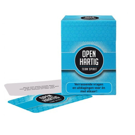 Openhartig Team Spirit – party kaartspel – 2 tot 6 spelers