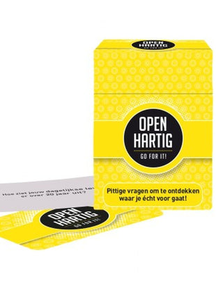 Openhartig Go For It! – party kaartspel – 2 tot 6 spelers