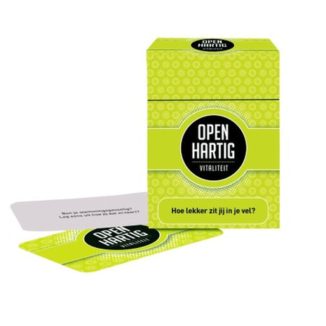 Dit is een foto van het spel Openhartig Vitaliteit te koop bij Speldorado Spellenwinkel Delft