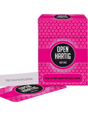 Openhartig Dating – party kaartspel – 2 tot 6 spelers
