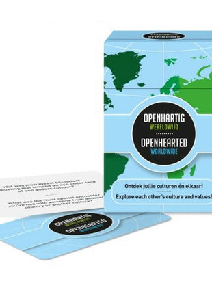 Openhartig Wereldwijd - Openhearted Worldwide – party kaartspel – 2 tot 6 spelers
