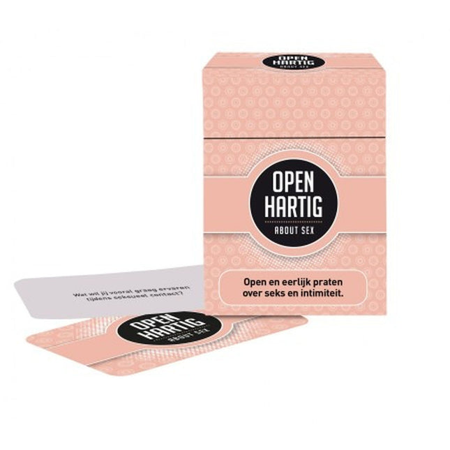 Dit is een foto van het spel Openhartig About Sex te koop bij Speldorado Spellenwinkel Delft
