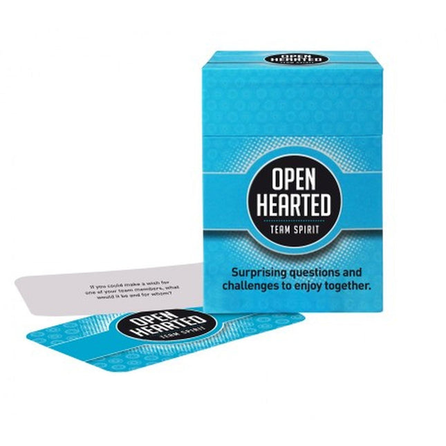Dit is een foto van het spel Openhearted Team Spirit (Engels) te koop bij Speldorado Spellenwinkel Delft