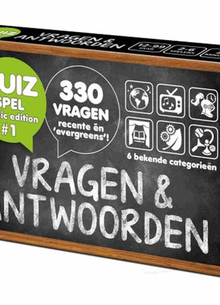Vragen & Antwoorden - Classic Edition 1 – party kaartspel – 2 tot 4 spelers
