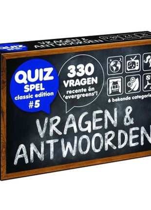 Vragen & Antwoorden - Classic Edition 5 – party kaartspel – 4 tot 10 spelers