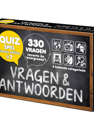 Vragen & Antwoorden - Classic Edition 7 – party kaartspel – 2 tot 4 spelers