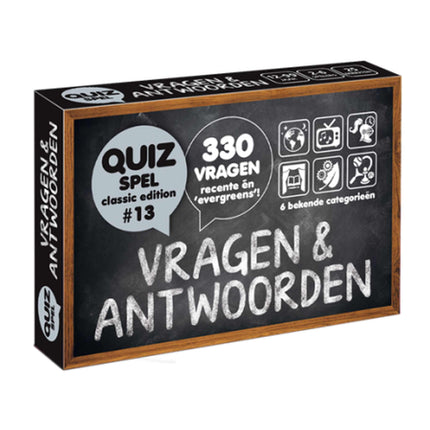 Dit is een foto van het spel Vragen & Antwoorden - Classic Edition 13 te koop bij Speldorado Spellenwinkel Delft