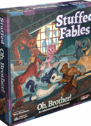 Dit is een foto van het spel Stuffed Fables - Oh Brother! EN te koop bij Speldorado Spellenwinkel Delft