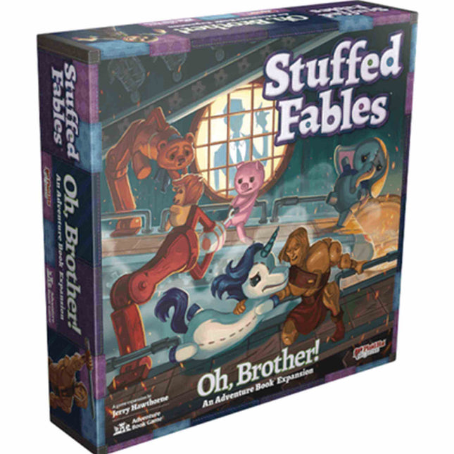 Dit is een foto van het spel Stuffed Fables - Oh Brother! EN te koop bij Speldorado Spellenwinkel Delft