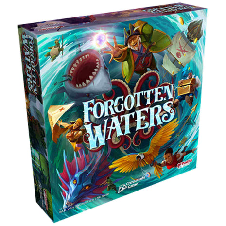 Forgotten Waters A Crossroads Game EN – strategisch bordspel – 1 tot 7 spelers