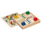 Dit is een foto van het spel Ludo/ Slangen En Ladders Mini te koop bij Speldorado Spellenwinkel Delft