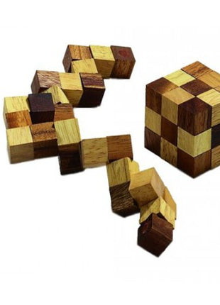 Slangenkubus Puzzel Middel hersenbreker  - Philos