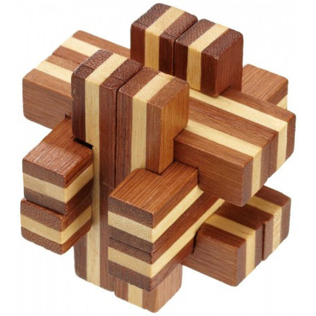 Dit is een foto van het spel Cross Road Puzzel, Bamboe te koop bij Speldorado Spellenwinkel Delft